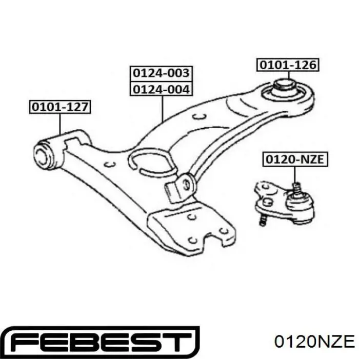 Шаровая опора, нижняя Lifan Solano седан (620) (2009 - 2025) цена, от 9.08 USD
