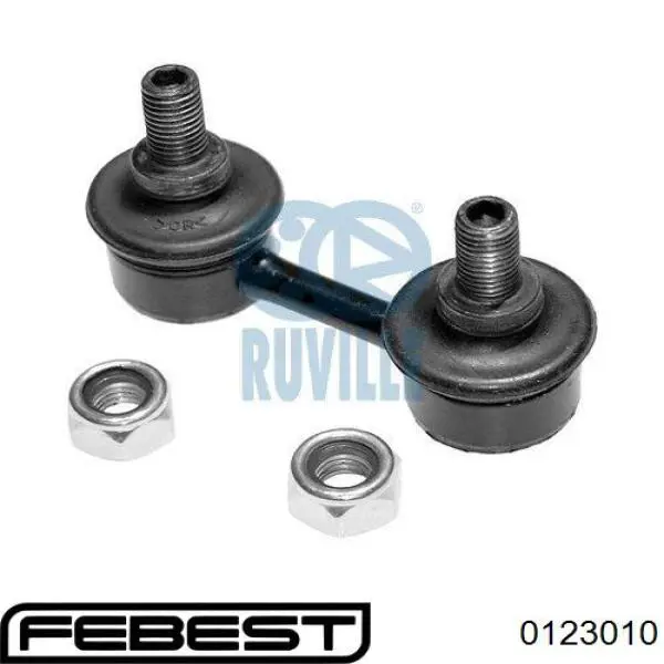 Стойка переднего стабилизатора 0123010 Febest