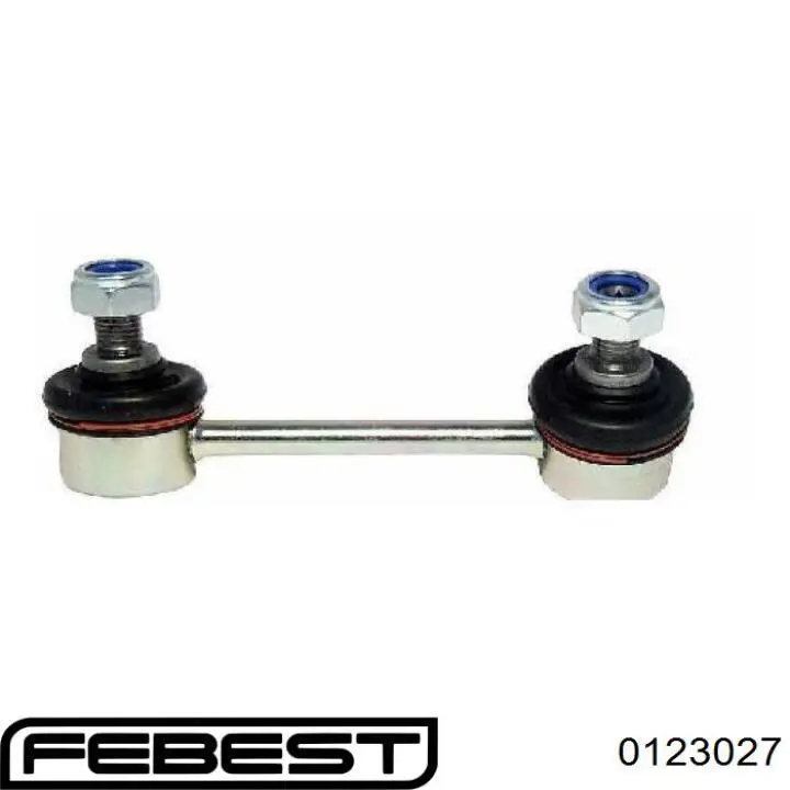 Тяга стабилизатора левая Febest 0123027