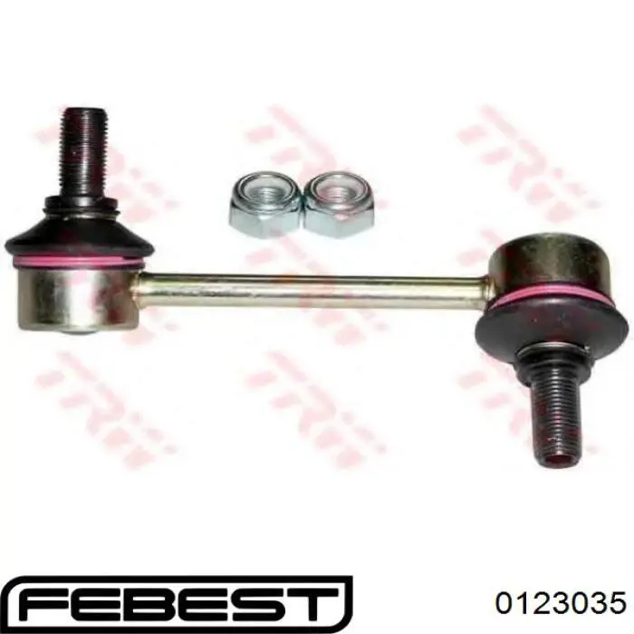 Стойка переднего стабилизатора правая 0123035 Febest