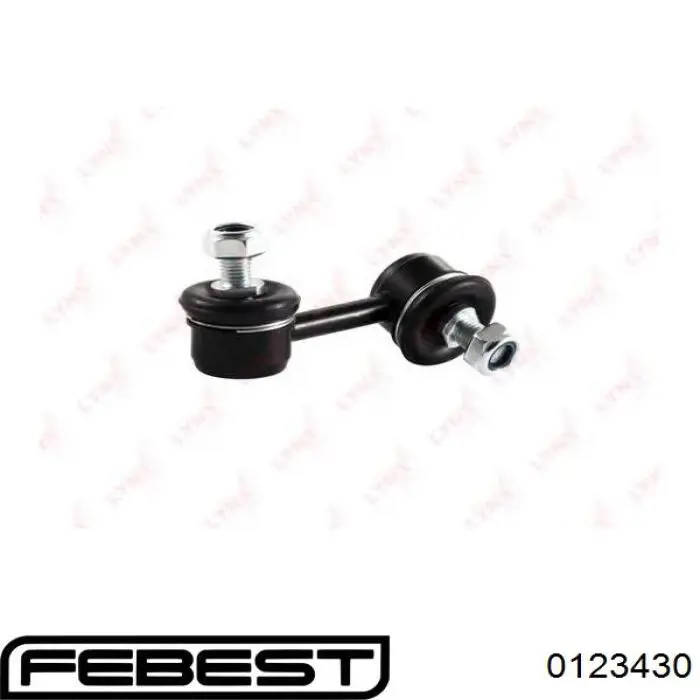 Стойка стабилизатора, переднего, левая Febest 0123430