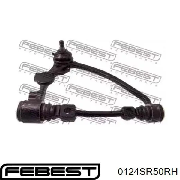 0124-SR50RH Febest braço oscilante superior direito de suspensão dianteira