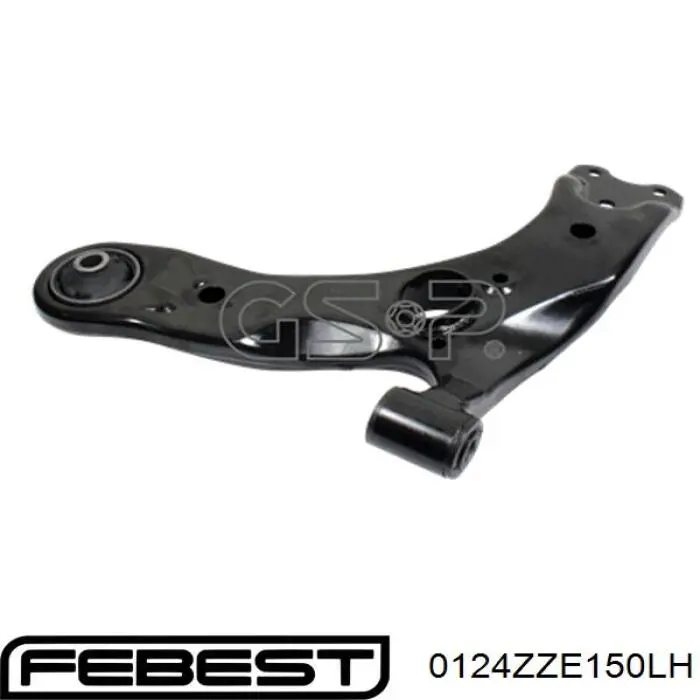 Купить 0124ZZE150LH Febest Рычаг передней подвески левый