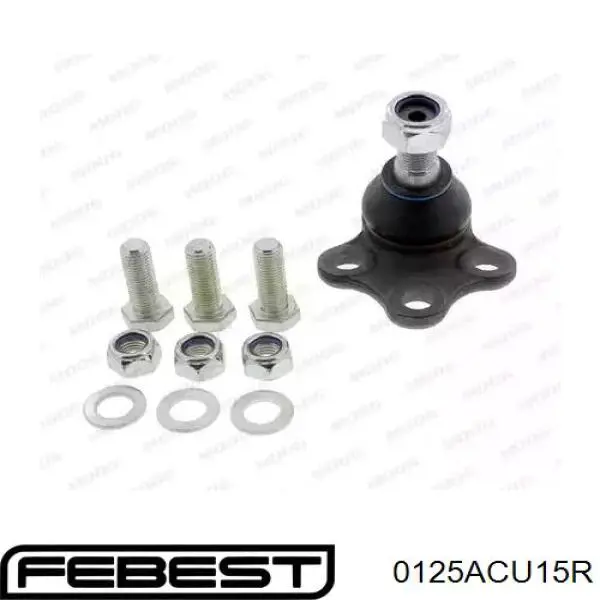 Тяга продольная задней подвески 0125ACU15R Febest