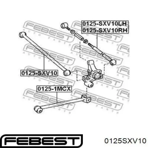 Балансир задний нижний Q-fix Q0370062 цена, от 22.53 USD