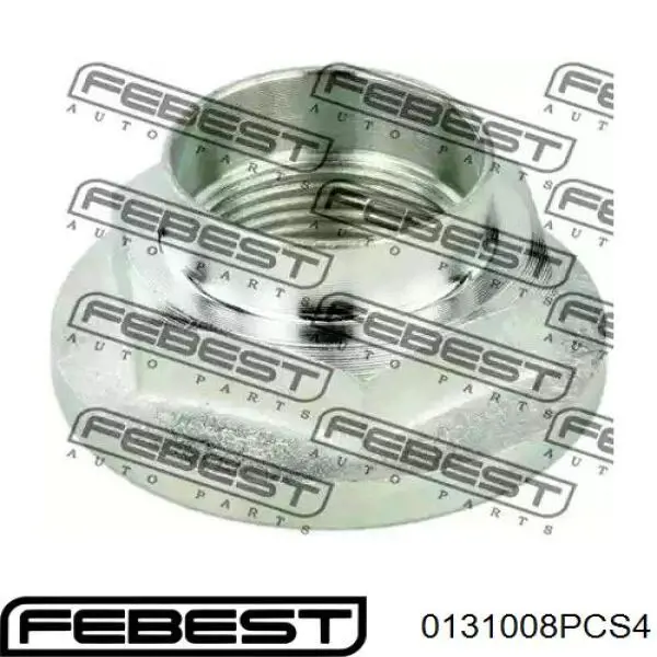 0131008PCS4 Febest porca de cubo dianteiro