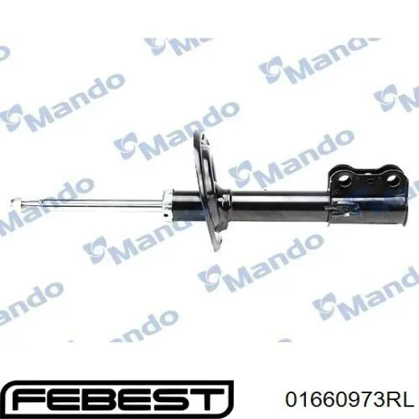 Купить 01660973RL Febest Амортизатор задний, левый