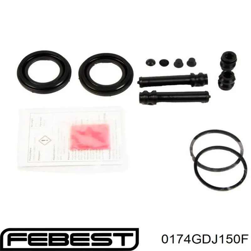 Ремкомплект тормозных колодок 0174GDJ150F Febest