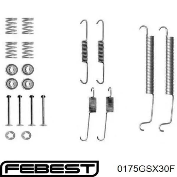 Ремкомплект переднего суппорта MRB21007 MarkBest