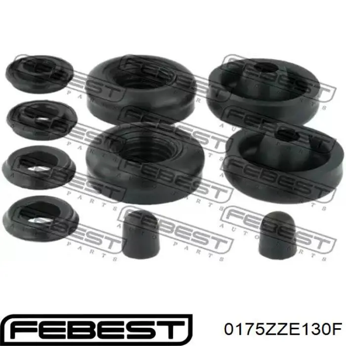 Ремкомплект переднего суппорта 0175ZZE130F Febest
