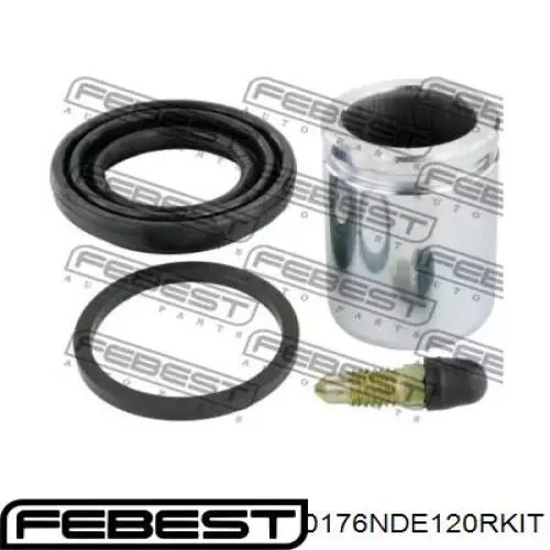 0176NDE120RKIT Febest kit de reparação de suporte do freio traseiro