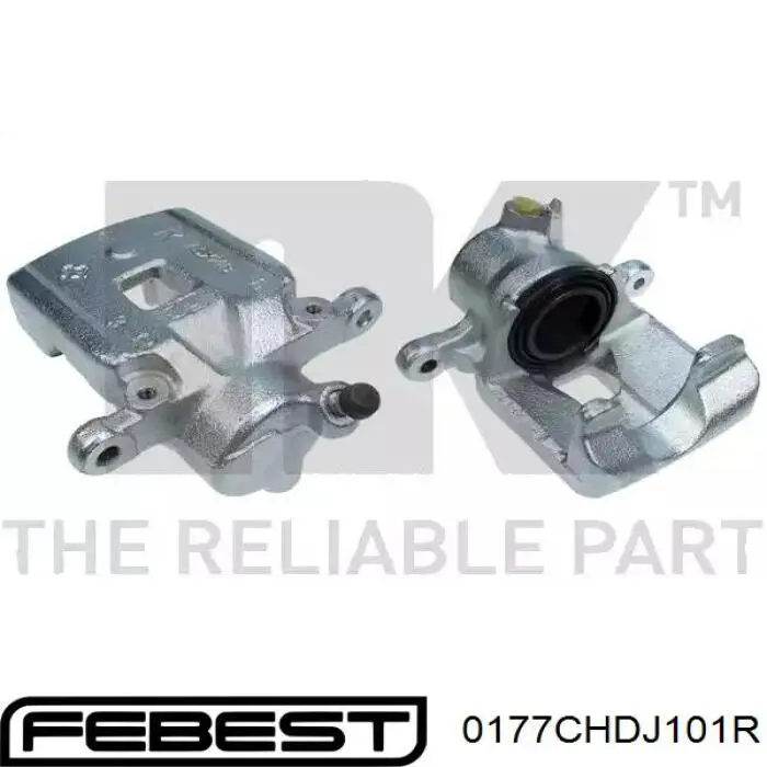 Купить 0177CHDJ101R Febest Скоба заднего суппорта