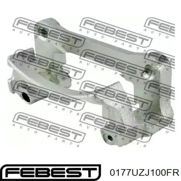 Суппорт тормозной передний правый 0177UZJ100FR Febest