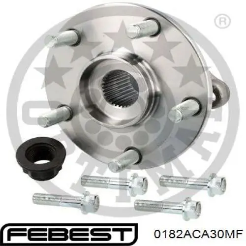 Ступица (передняя) Febest 0182ACA30MF