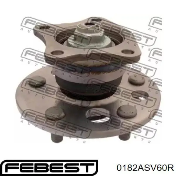 Ступица задняя левая 0182ASV60R Febest