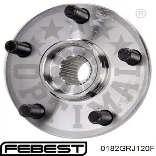 Купить 0182GRJ120F Febest Ступица переднего колеса