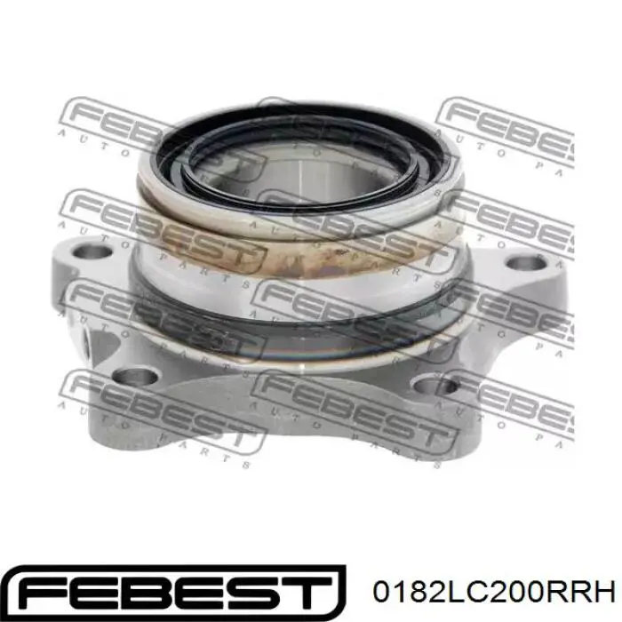 Подшипник задней ступицы 0182LC200RRH Febest