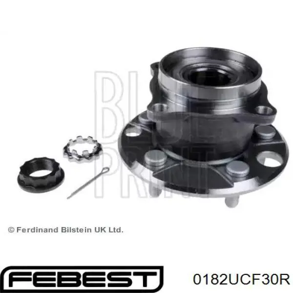 Купить 0182UCF30R Febest Задняя шпиндель
