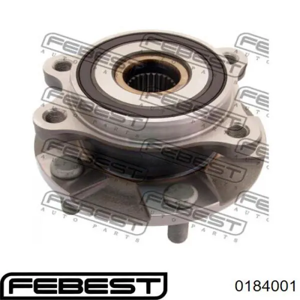 Шпилька колесная, передняя Febest 0184001 цена, от 3.03 USD