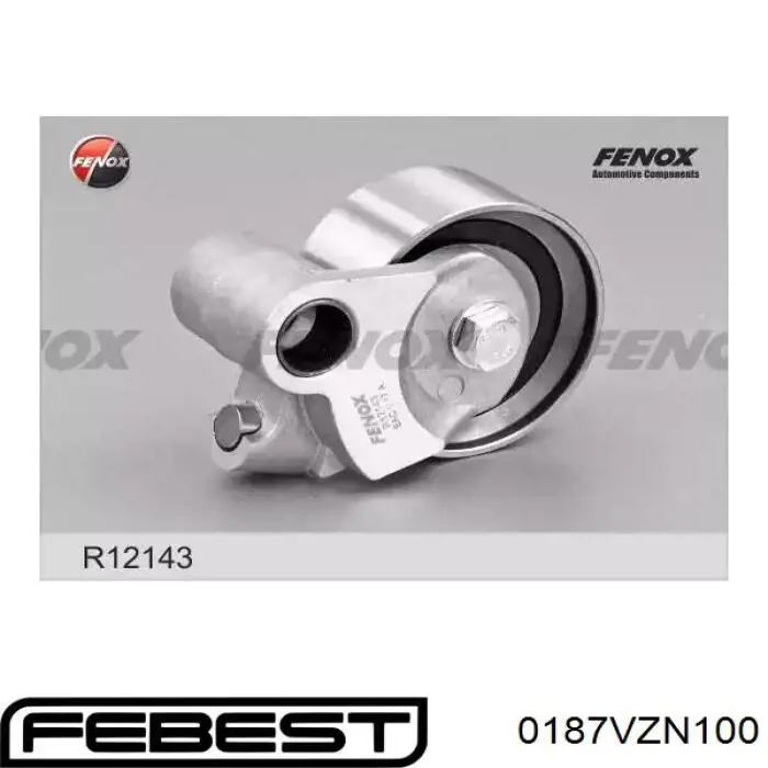 Ролик натяжителя ремня газораспределения Febest 0187VZN100 цена, от 9.86 USD