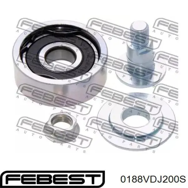 Купить 0188VDJ200S Febest Паразитный ролик