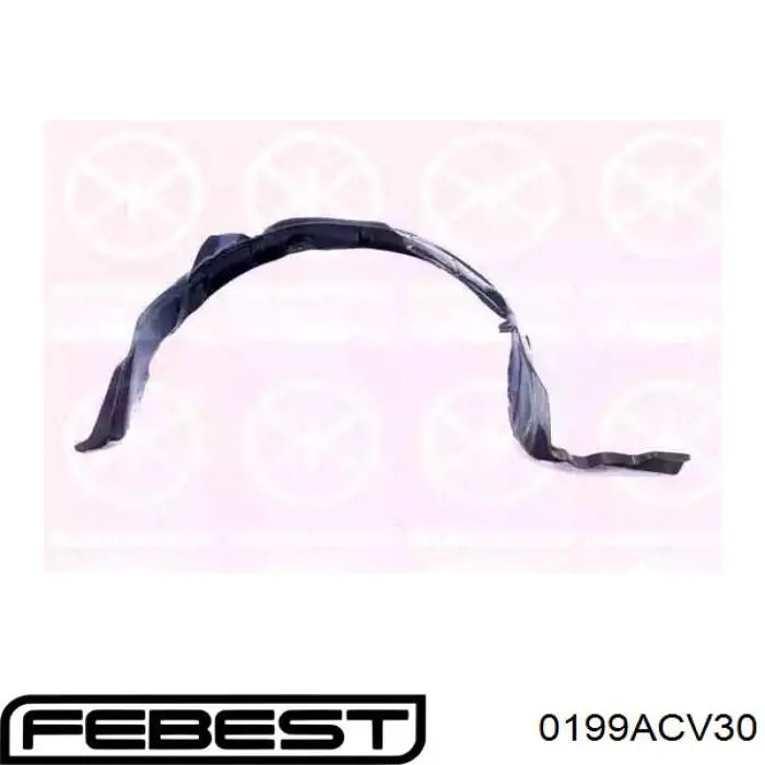 Купить 0199ACV30 Febest Подставка аккумулятора