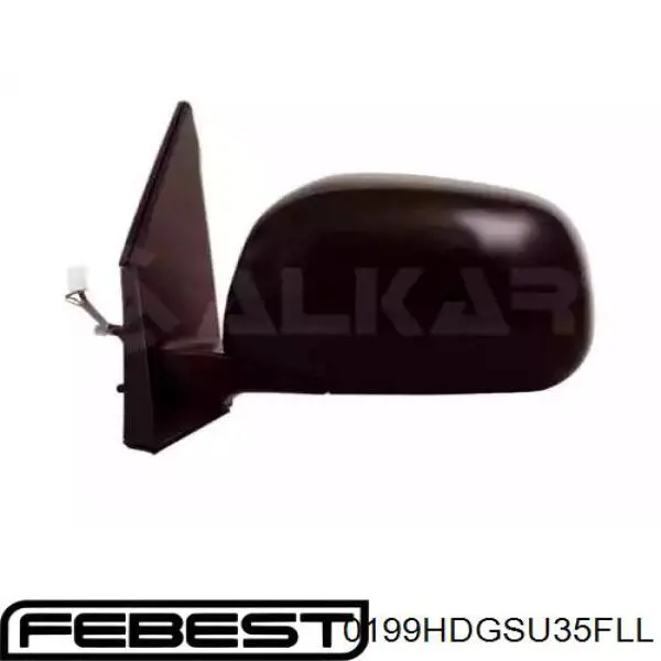Петля двери передней левой 0199HDGSU35FLL Febest