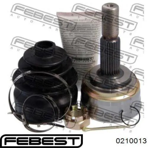 Купить 0210013 Febest Внешняя граната