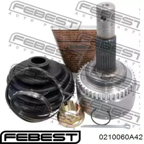 0210060A42 Febest Наружная граната
