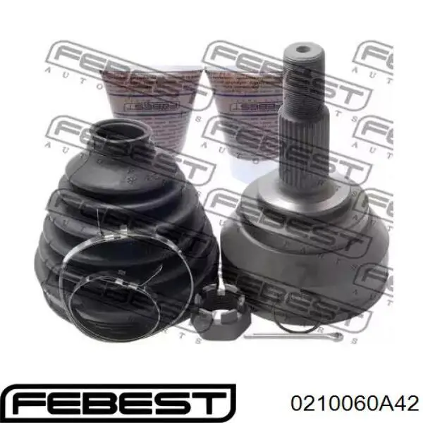 Купить 0210060A42 Febest Внешняя граната
