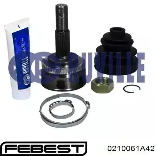 ШРУС наружный Febest 0210061A42