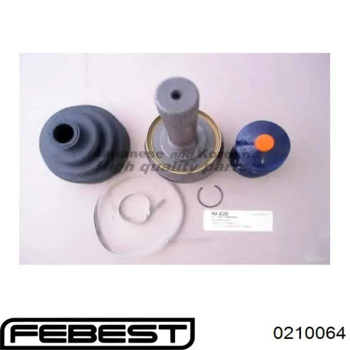 ШРУС наружный передний 0210064 Febest