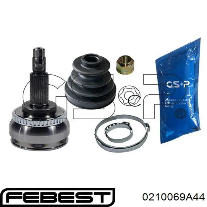 Купить 0210069A44 Febest Внешняя граната