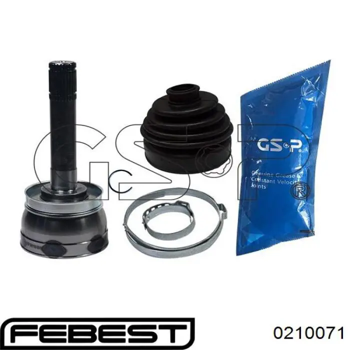 Купить 0210071 Febest Внешняя граната