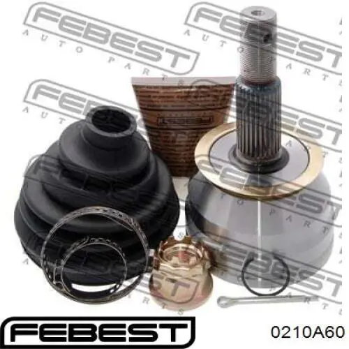 Купить 0210A60 Febest Внешняя граната