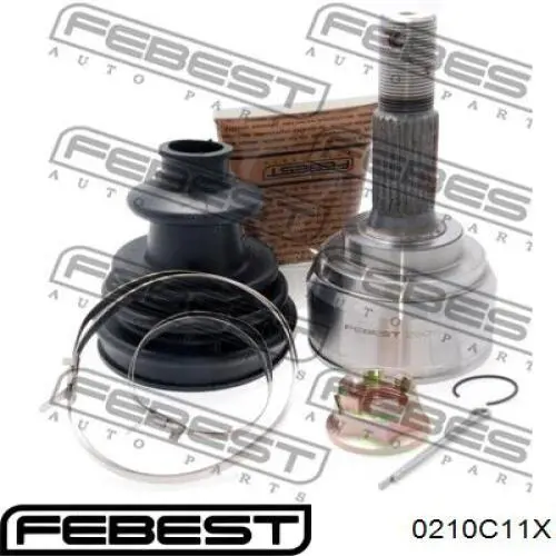Купить 0210C11X Febest Внешняя граната
