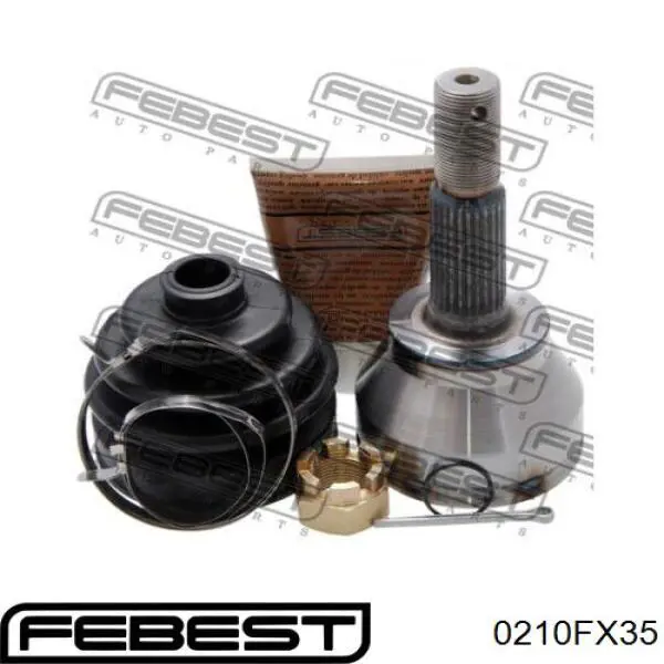 Купить 0210FX35 Febest Внешняя граната