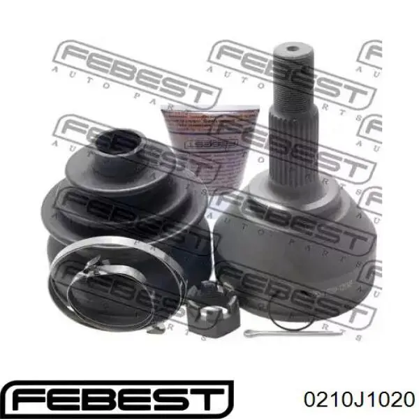 ШРУС наружный передний 0210J1020 Febest