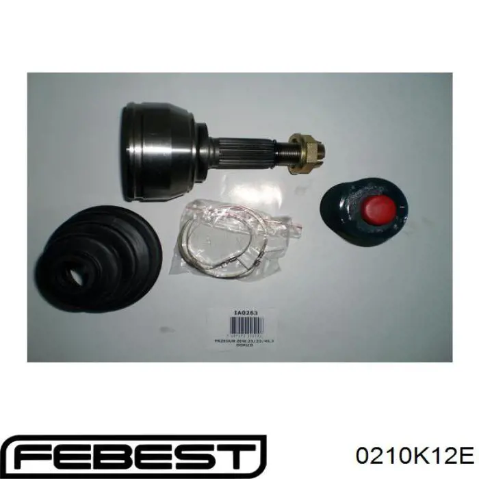 ШРУС наружный Febest 0210K12E