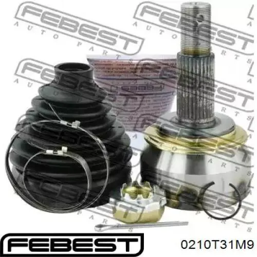 0210T31M9 Febest Наружная граната