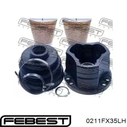 Купить 0211FX35LH Febest Шрус внутренний левый