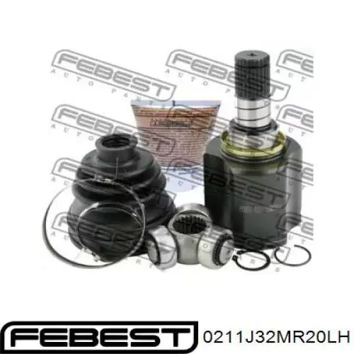 ШРУС внутренний передний левый 0211J32MR20LH Febest