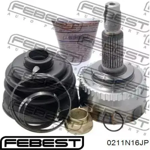 Купить 0211N16JP Febest ШРУС внутренний