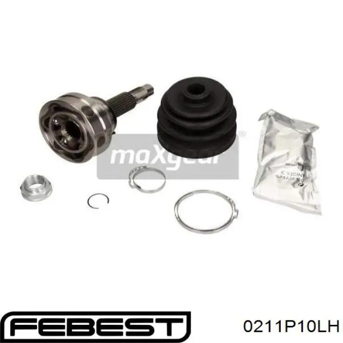 Шарнир угловых скоростей передний левый Nissan/Infiniti 3971170A10 цена, от 54.58 USD