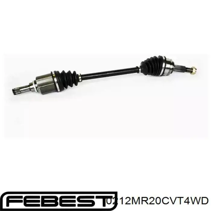 Купить 0212MR20CVT4WD Febest Привод в сборе левый