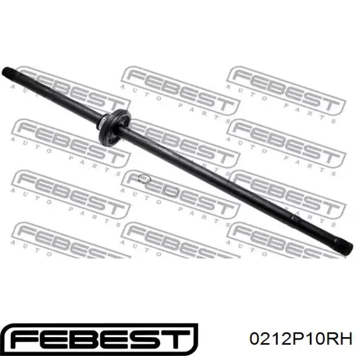 Привод передний правый Febest 0212P10RH цена, от 54.39 USD