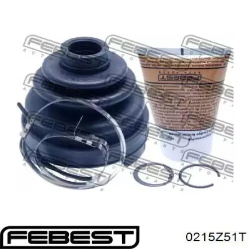 Купить 0215Z51T Febest Пыльник гранаты внутренний, передней полуоси