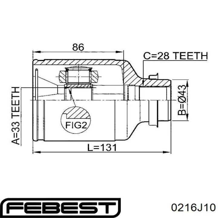 Трипоид Maxgear 492032
