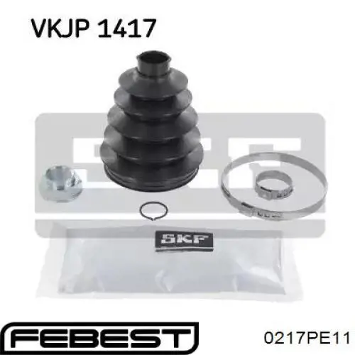 Пыльник ШРУСа передней полуоси наружный Febest 0217PE11