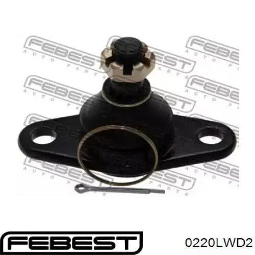 Шаровая опора, нижняя Febest 0220LWD2 цена, от 6.98 USD